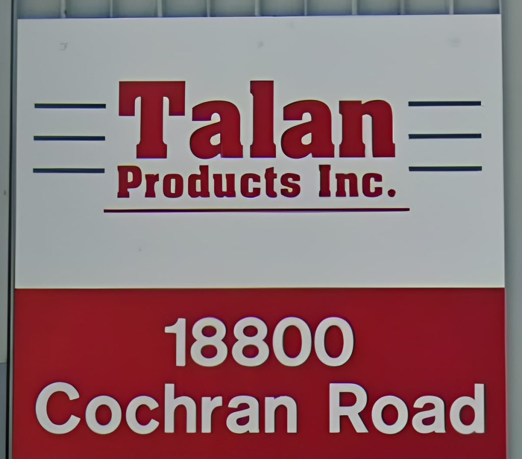 Talan Products Inc. custom metal stamping service